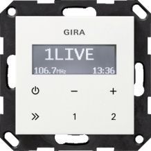 Gira RDS radio inbouw ZWG 228403